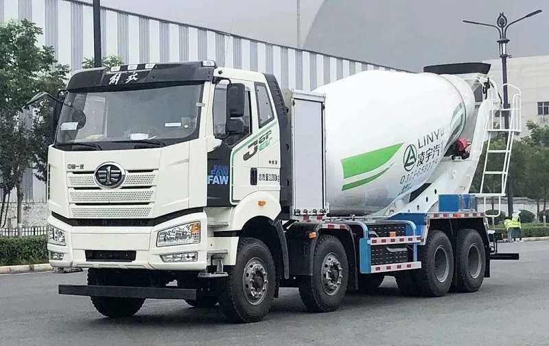 新能源攪拌車在環(huán)保建筑中的作用是什么？